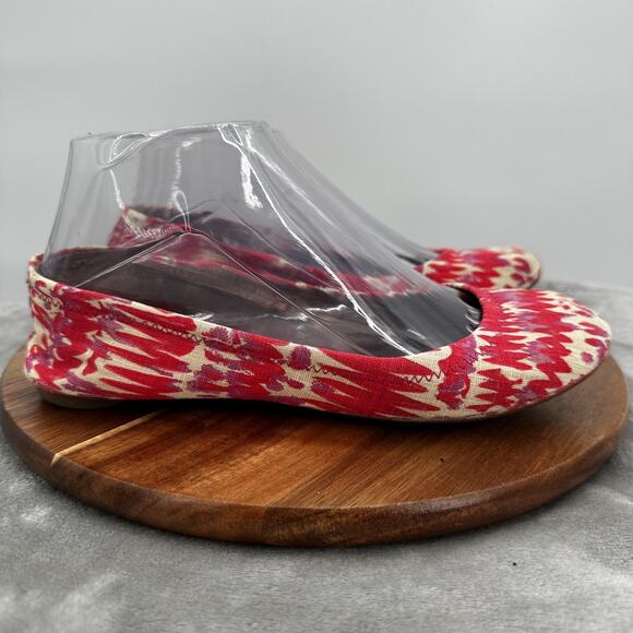 Lucky Brand Shoes Womens Size 6 Ikat Ballet Flats Comfort Casual Slip On - Picture 1 of 10